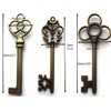 Aokbean Mixed Set of 30 Large Skeleton Keys in Antique