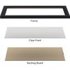 4x4 Inches Black Square Photo & Picture Frame Home Decor