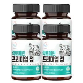 PureZoom Lactoferrin Premium Tablets 1000mg / 순수한줌 락토페린 프리미엄 정 1000mg x 60정 4개 8개월분 순도95%락토페린 호주원유