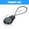 Pack of 36 Mini Survival Compass, Molbory Multicolour Mini Compass