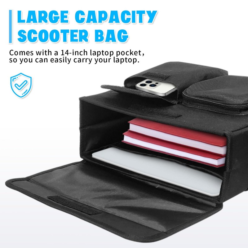 Mobility Scooter Bag, Electric Scooter Basket, Knee Scooter Basket, Mobility