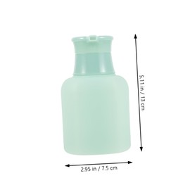 Healeved 2pcs Refillable Pump Shampoo and Lotion Bottle Empty Shampoo Dispenser for Home and Travel Lightweight and Compact Design for Shower and Bathroom Use