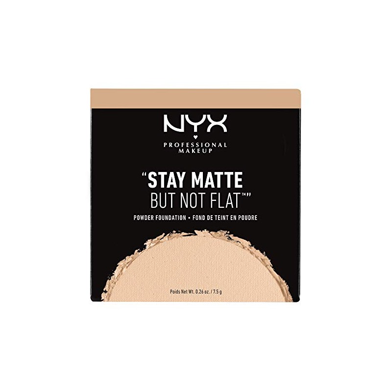 NYX Professional Makeup, Stay Matte Not Flat, Base de Maquillaje