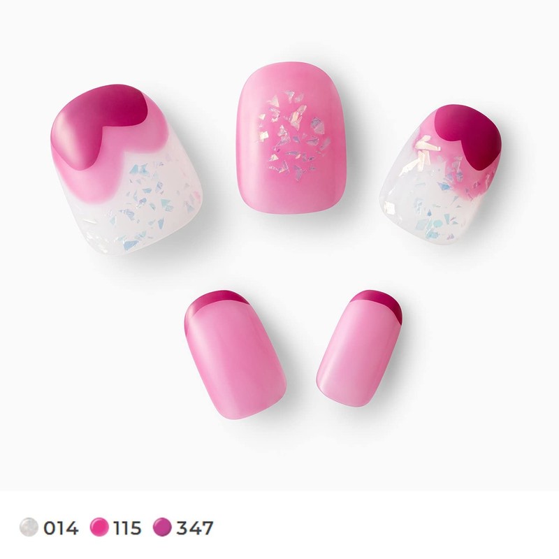 Chifure Nail Enamel, 115 Translucent Pink