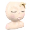 Face Flower Pot Head Planter Pots Resin Succulent Planter with