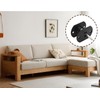 Cionyce 4 conectores de sofá seccionales, conector de muebles estilo