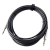 Pronomic Instrument cable 6m Jack Black (Electric guitar cable, electric
