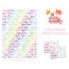Happy Birthday Wrapping Paper For Kids Girls Boys Women Men,
