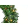 Brite Star 24 inch Northern Pre-Lit Wreath with 50 Lt