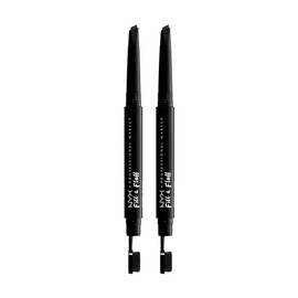NYX PROFESSIONAL MAKEUP Fill  Fluff Eyebrow Pomade Pencil, Espresso, 2 Pack                                                                           