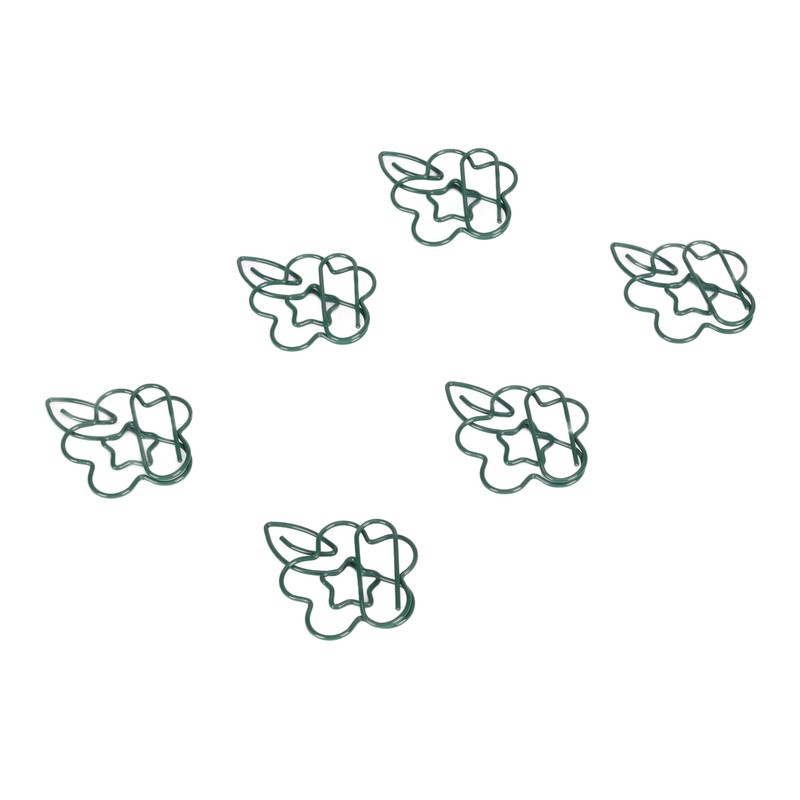 90pcs Metal Paper Clips Creatively Cute Paper Clips Small Portable