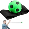 JJLFresheners Wrist Return Ball Rubber Sport Ball with Wrist Strap
