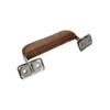 UTALIND 2 Pack Metal Luggage Handles Vintage Leather Handle 110mm