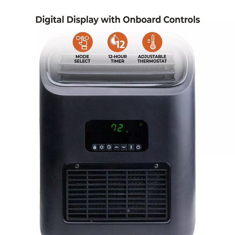 Comfort Zone 18" Slim Line Wall Mount Electric Space Heater
