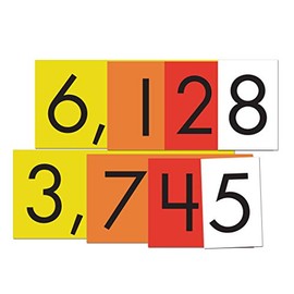 Essential Learning Products 4-Value Whole Numbers Place Cards Set