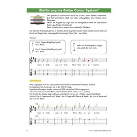 Weihnachtslieder für Gitarre: nach dem Guitar Colour System. Inklusive CD + Noten Es weihnachtet ... mit Tijo Kinderbuch