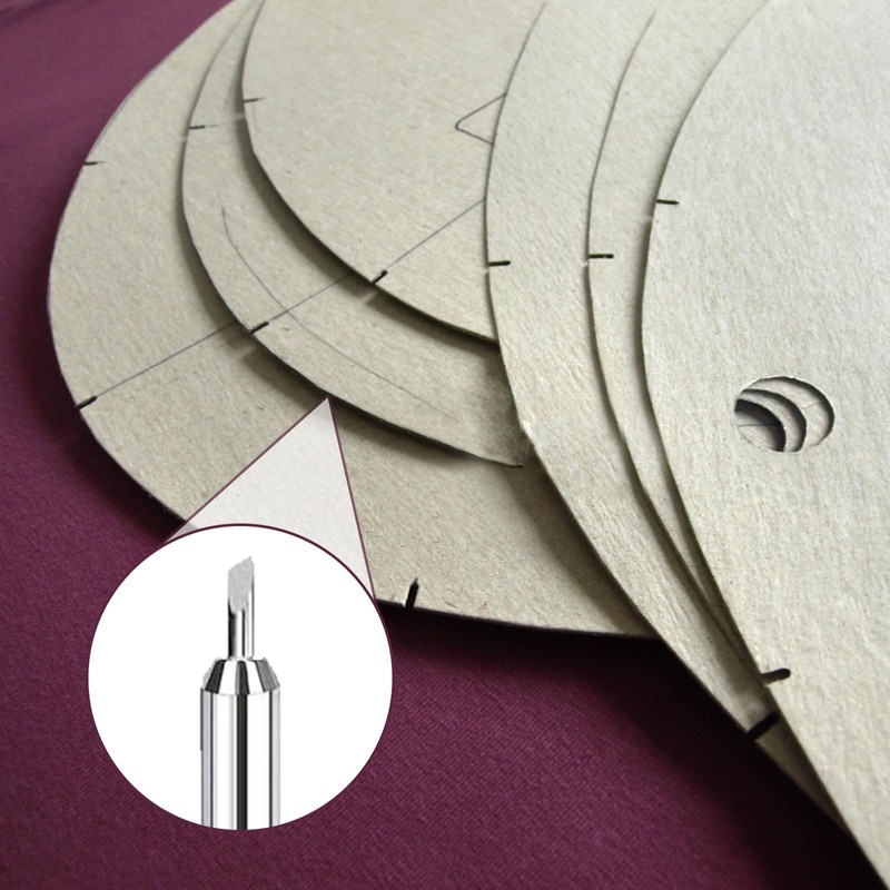 10 Pcs Replacement Blade, Replacement Cutting Blades Compatible, Different Degrees