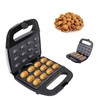 12 Walnut Cookie Maker, Non Stick Double Sided Walnut Cookie,
