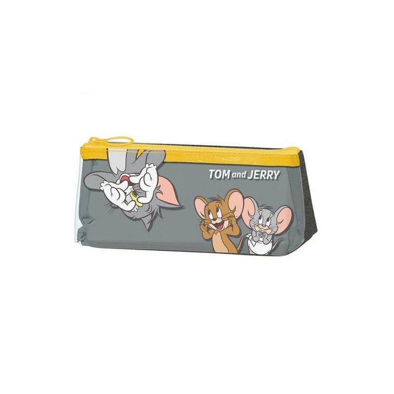 Tom and Jerry Clear Denim Pencil Case