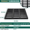 23.6x23.6 Drain Grate, B125 Class Sewer Grate, Weather-Resistant Outdoor Drain