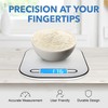 Smart Weigh - Báscula digital de alimentos gramos y onzas