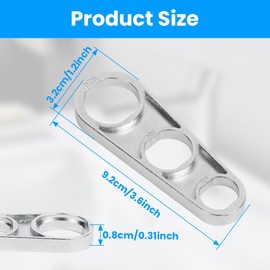 Ainiv Faucet Aerator Removal Wrench, 6 in 1 Tap Aerator Wrench Tool, Faucet Filter Aerator Key Tool, Metal Tap Tool, Faucet Aerator Adjusting Remover Tool for M16/M18/M20/M22/M24/M28