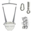 Slevoo Baby Jumper, with Ceiling Hook, Quick-Entry and Space-Saving Portable