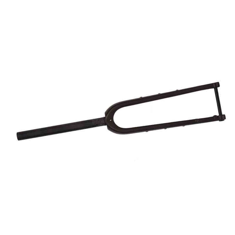 Bike Front Fork Carbon Fiber 100mm Opening Matte Straight Tube