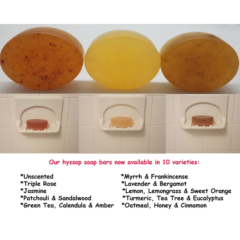 BIBLE N Beautyoils Cleanse Me With Hyssop Natural Soap Bar,