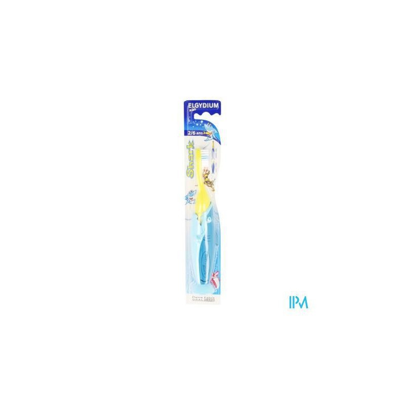Elgydium Brosse Dents Enfant 2-6a Shark