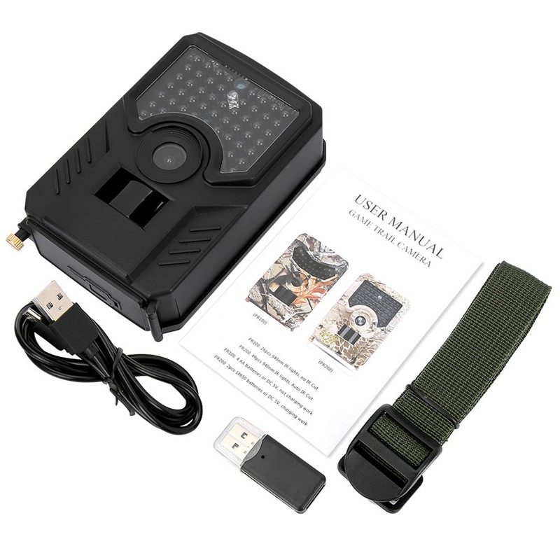 Outdoor Waterproof 1080P 12MP Hunting Trail Camera Wildelife Infrared Photo