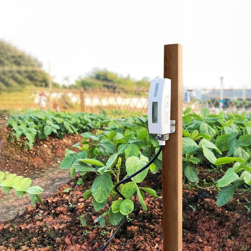 ECOWITT WH51L Soil Moisture Sensor with 1m/3.28ft PVC Wire Probe,