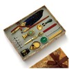 Feather Fountain Pen Set for Calligraphy Writing – Retro Style
