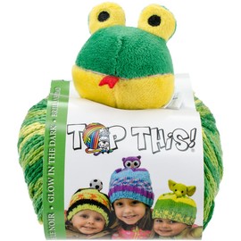 DMC Top This! Special FX Yarn-Frog - Glow In The Dark