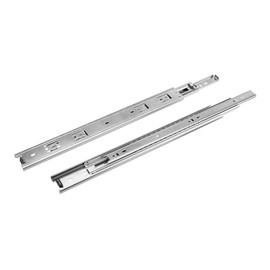 cyclingcolors 2 x Ball Extension 350 mm Full Extension Side Drawer Runners Telescopic Rail Partial Extension for Drawers Drawer Guides