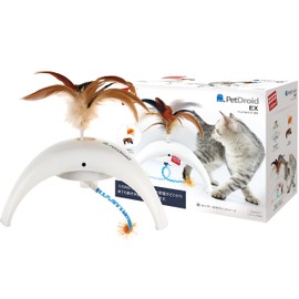 GiGwi Pet Droid with Motion Sensor Natural Hair Cat Toy