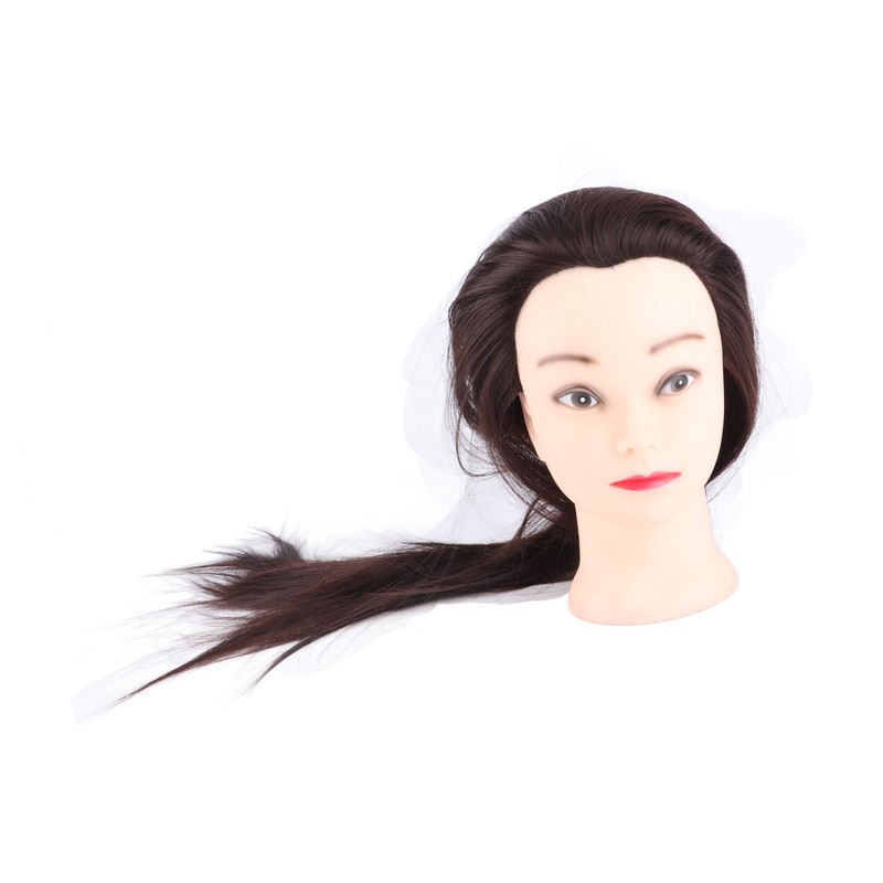 24in Salon Hairdressing Training Head Model Mannequin Cosmetology Practice With