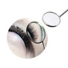 Eyelash Extension Mirror With Handle Inspection Beauty Cosmetics Makeup Applicator
