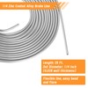 MuHize 25 ft 1/4 Brake Line Kit - Zinc Coated