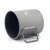 TOAKS Outdoor Camping Titanium Cup and Titanium Pot (A 750