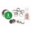 250 Pack - 1 Inch Diameter Pin Buttons Sets for