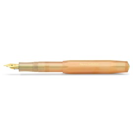 Kaweco COLLECTION Apricot Pearl Premium Fountain Pen with Steel Nib for Ink Cartridges - Sport Fountain Pen 13 cm - Nib: M (Medium)