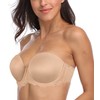 HACI Women's Multiway Strapless Bra Plus Size Full Figure Coverage