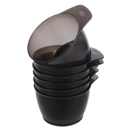 NOLITOY Hair Dye Applicator Bowls 6 Piece Set Hair Tool Set for Salon Home Heatproof Easy to Cle