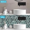 WalDecoo 10-Sheet Hexagon Peel and Stick Backsplash for Kitchen, New