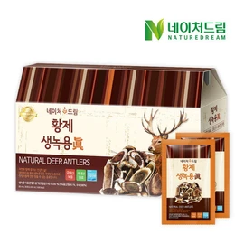 Nature Dream Emperor Fresh Deer Antler Jin 1 box total 30 packs / 네이처드림  황제 생녹용진 1박스 총30포