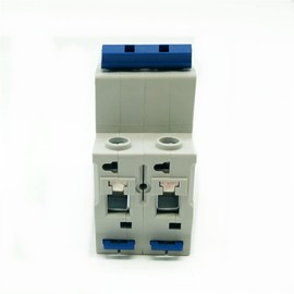 QQAMOGNNK Mini Circuit Breaker DZ47-60 2P C1A 2A 3A 4A 5A 6A 10A 16A 20A 25A 32A 40A 50A 60A Circuit Breaker(C32A)