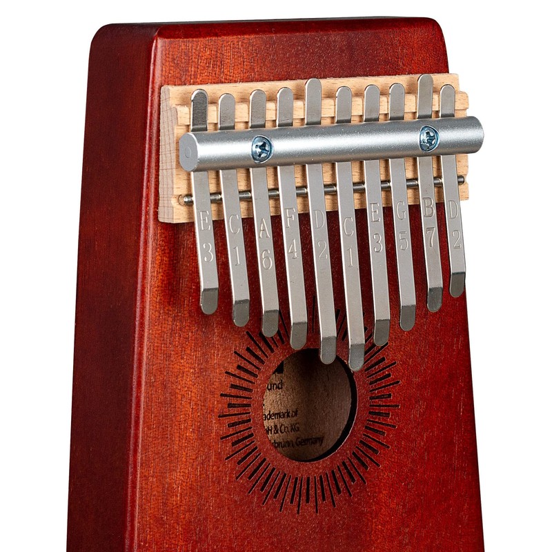 Sela Kalimba 10 - Red, Thumb Piano with 10 Tongues
