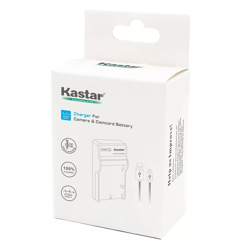 For Sony SLIM Charger & 1 battery for Sony NP-BK1