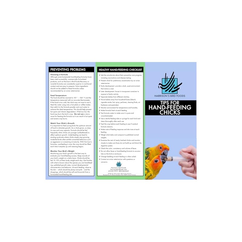 Harrison's Bird Foods Certified Organic Recovery Hand-Feeding Formula 2oz